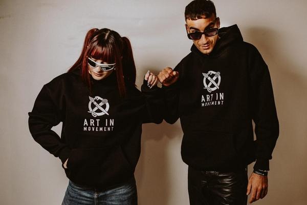 FELPA ARTINMOVEMENT con cappuccio